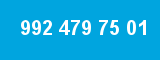 992 479 75 01 992 479 75 01